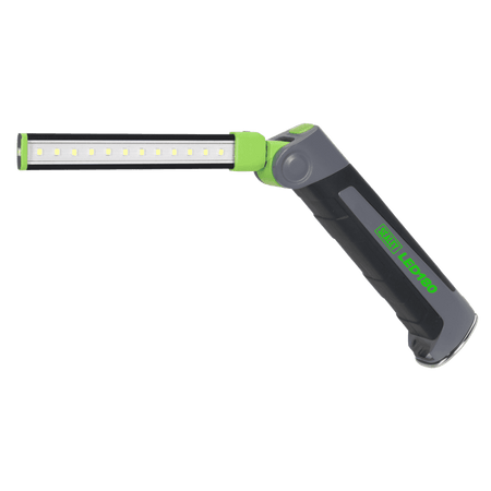 Sealey Rechargeable Slim Folding Inspection Lamp 12 + 1 SMD LED Lithium-ion Model No- LED180