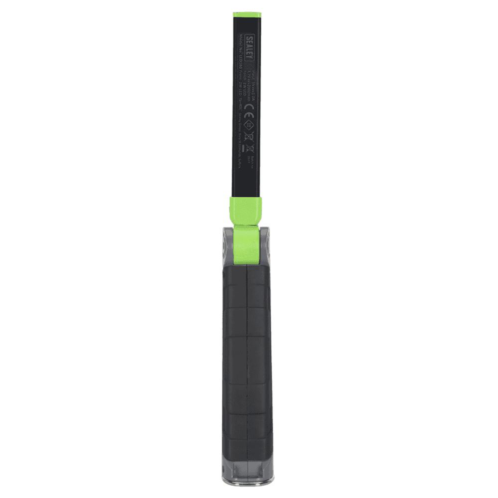 Sealey Rechargeable Slim Folding Inspection Lamp 12 + 1 SMD LED Lithium-ion Model No- LED180