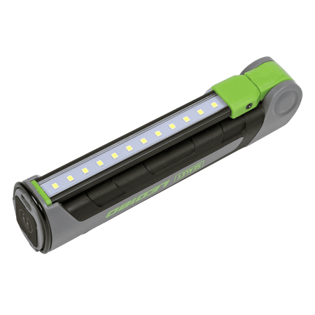 Sealey Rechargeable Slim Folding Inspection Lamp 12 + 1 SMD LED Lithium-ion Model No- LED180