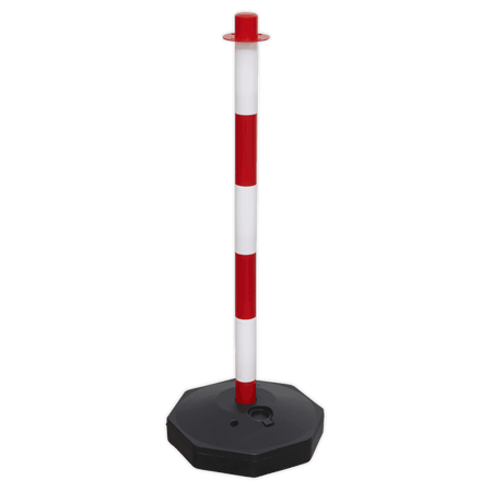 Sealey Red/White Post with Base Model No- RWPB01