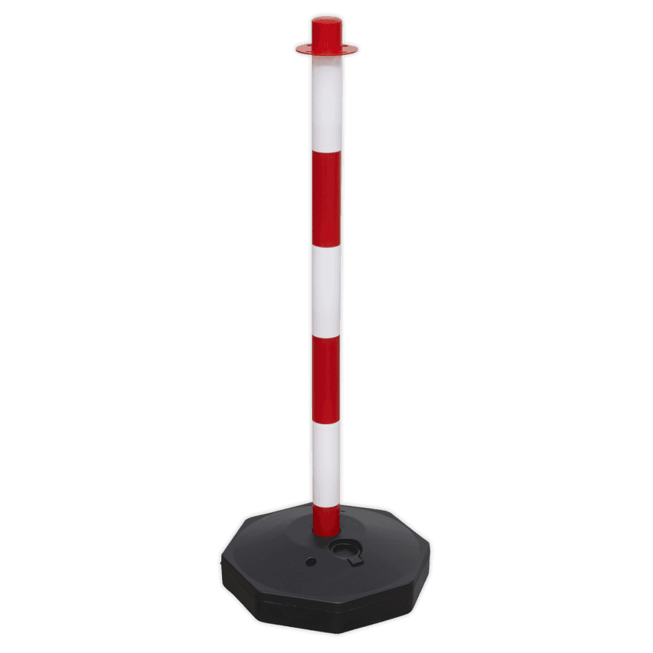 Sealey Red/White Post with Base Model No- RWPB01