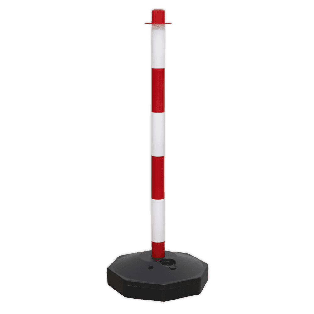 Sealey Red/White Post with Base Model No- RWPB01