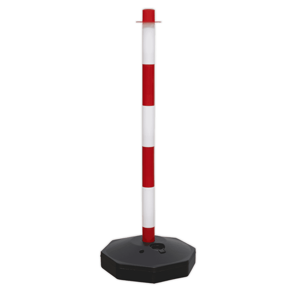Sealey Red/White Post with Base Model No- RWPB01