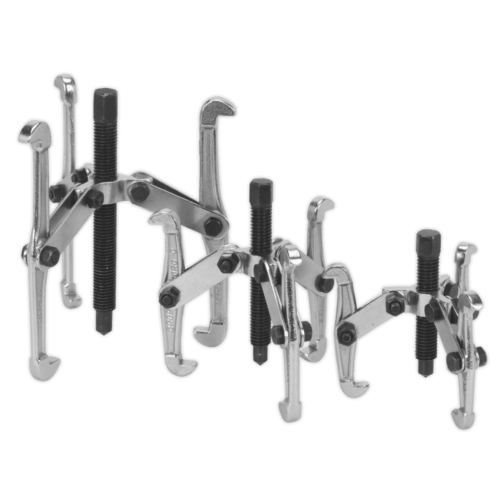 Sealey Triple Leg Gear Puller Set 3pc Model No- VS77
