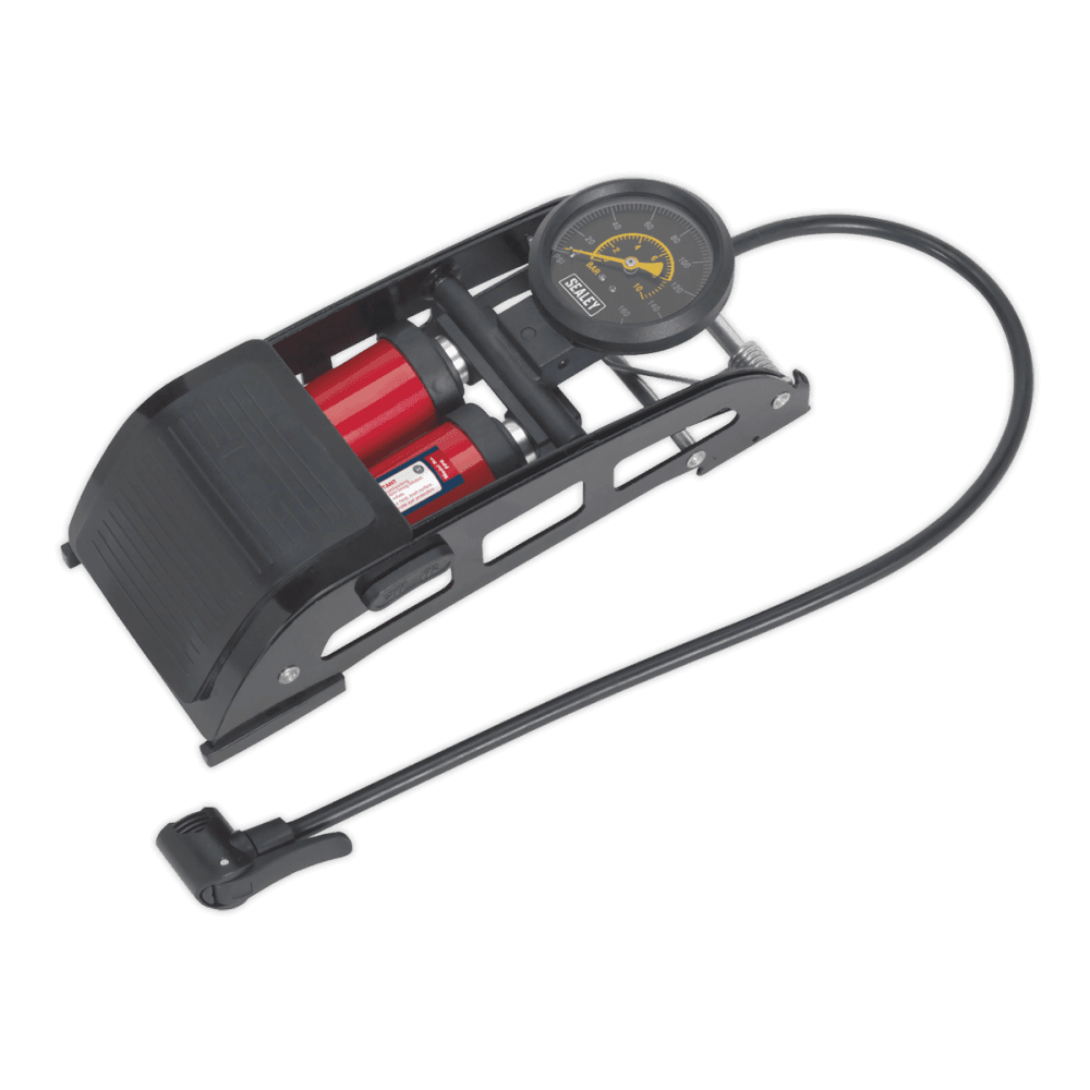 Sealey Twin Barrel Foot Pump Model No- FP6