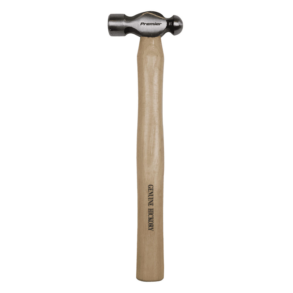 Sealey Ball Pein Hammer 12oz Hickory Shaft Model No-BPH12