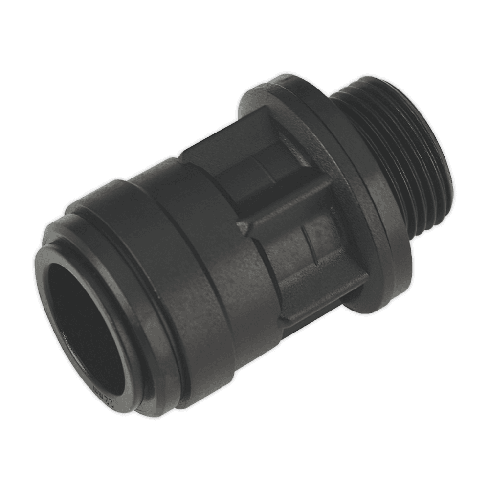 Sealey 22mm Straight Adaptor 3/4"BSP Pack of 2 Model No-CAS22SA