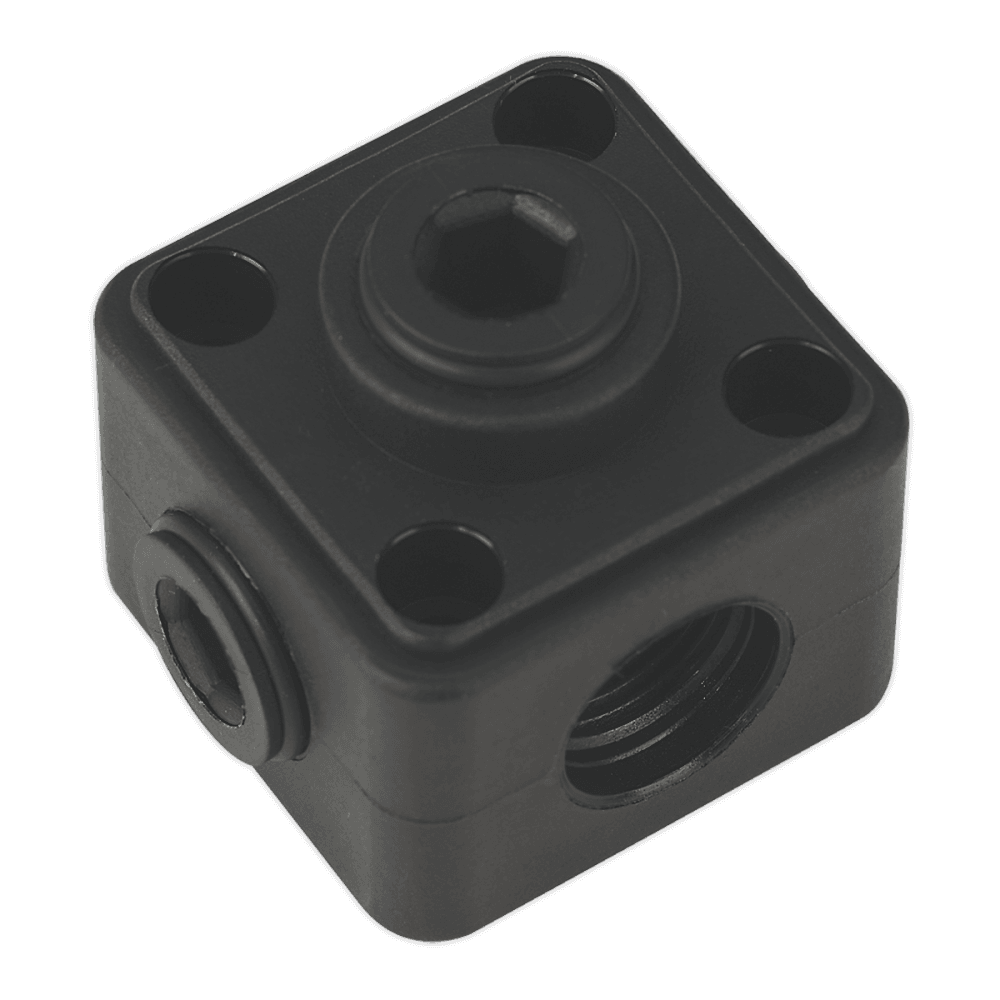 Sealey Porting Block 5 x 1/2"BSP Connection Model No-CASPB