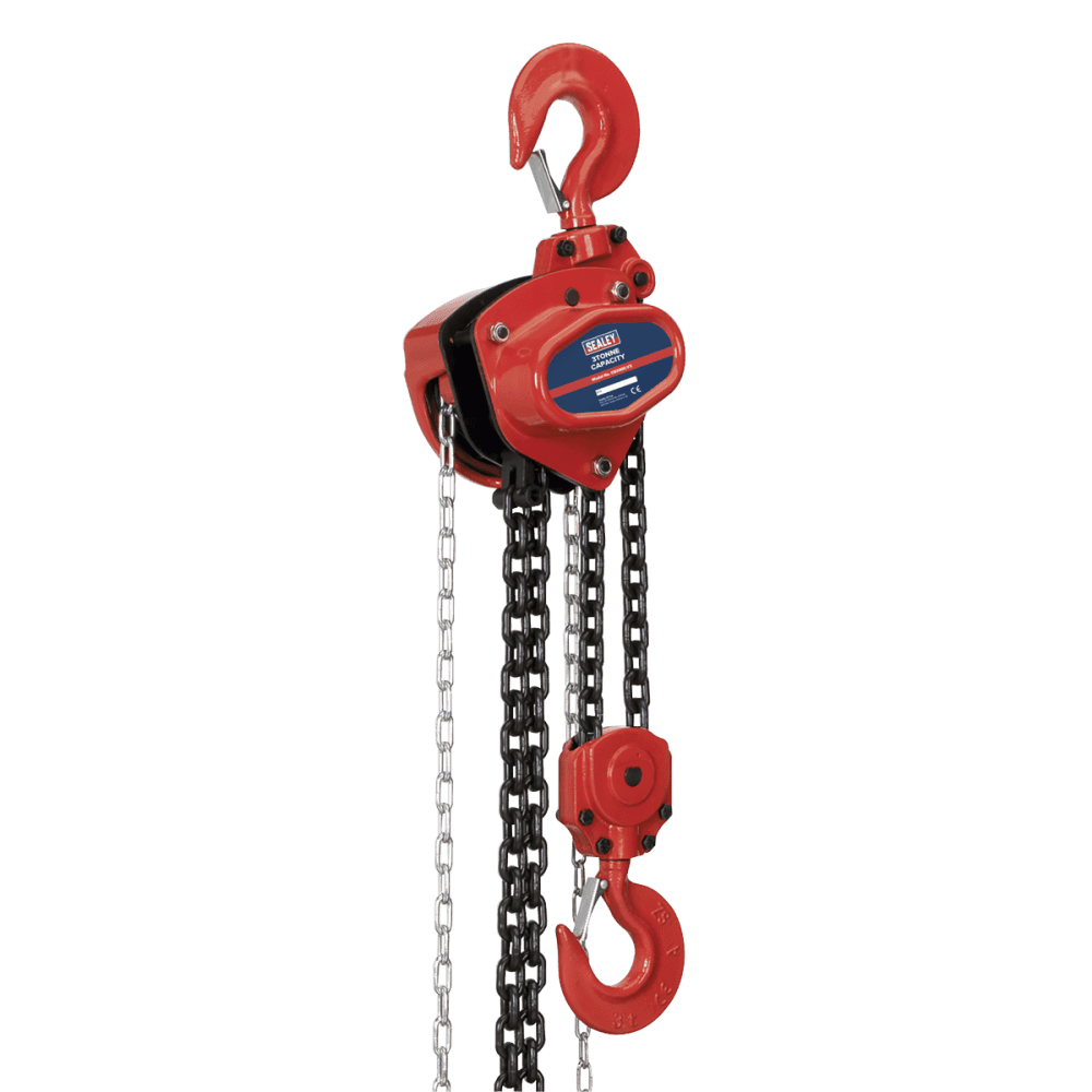 Sealey Chain Block 3tonne 3mtr Model No-CB3000