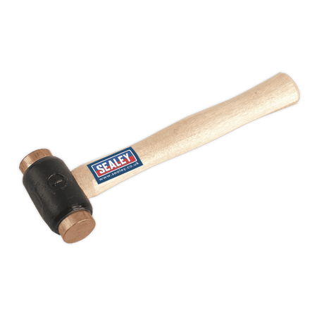Sealey Copper Faced Hammer 1.75lb Hickory Shaft Model No-CFH02