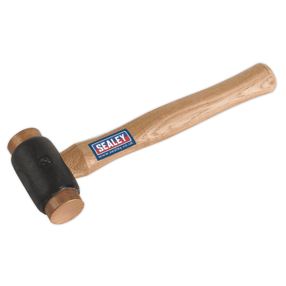 Sealey Copper Faced Hammer 2.75lb Hickory Shaft Model No-CFH03