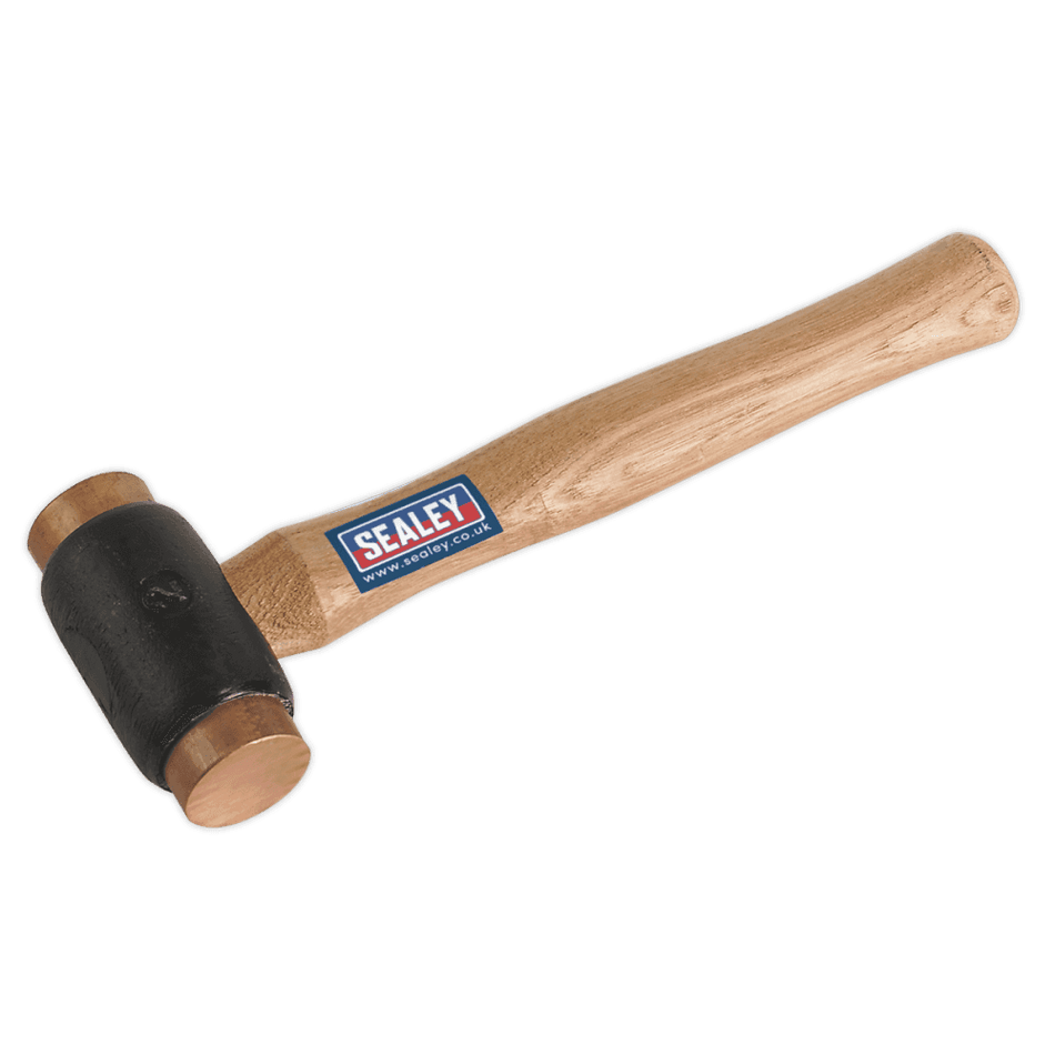 Sealey Copper Faced Hammer 2.75lb Hickory Shaft Model No-CFH03
