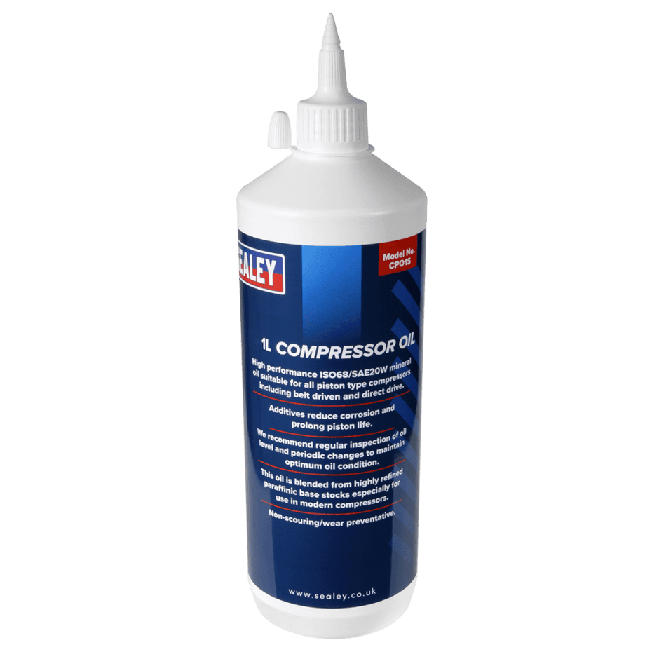 Sealey Compressor Oil 1ltr Model No-CPO1S