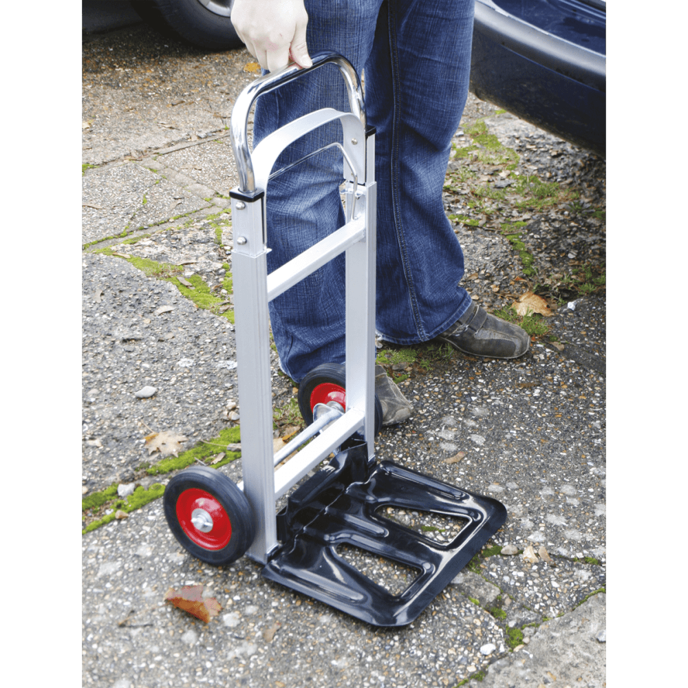 Sealey Sack Truck Folding Aluminium 90kg Capacity Model No-CST980