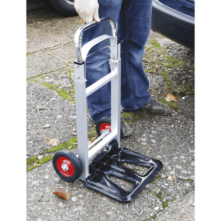 Sealey Sack Truck Folding Aluminium 90kg Capacity Model No-CST980
