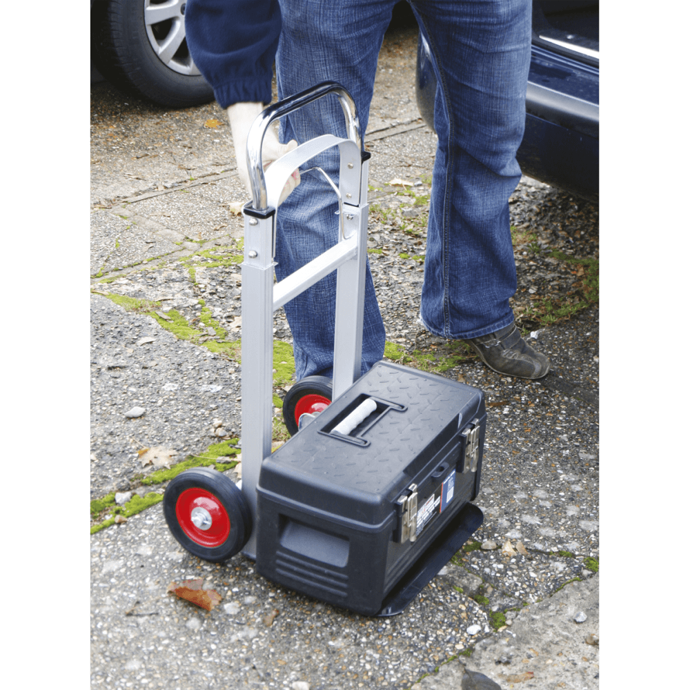Sealey Sack Truck Folding Aluminium 90kg Capacity Model No-CST980