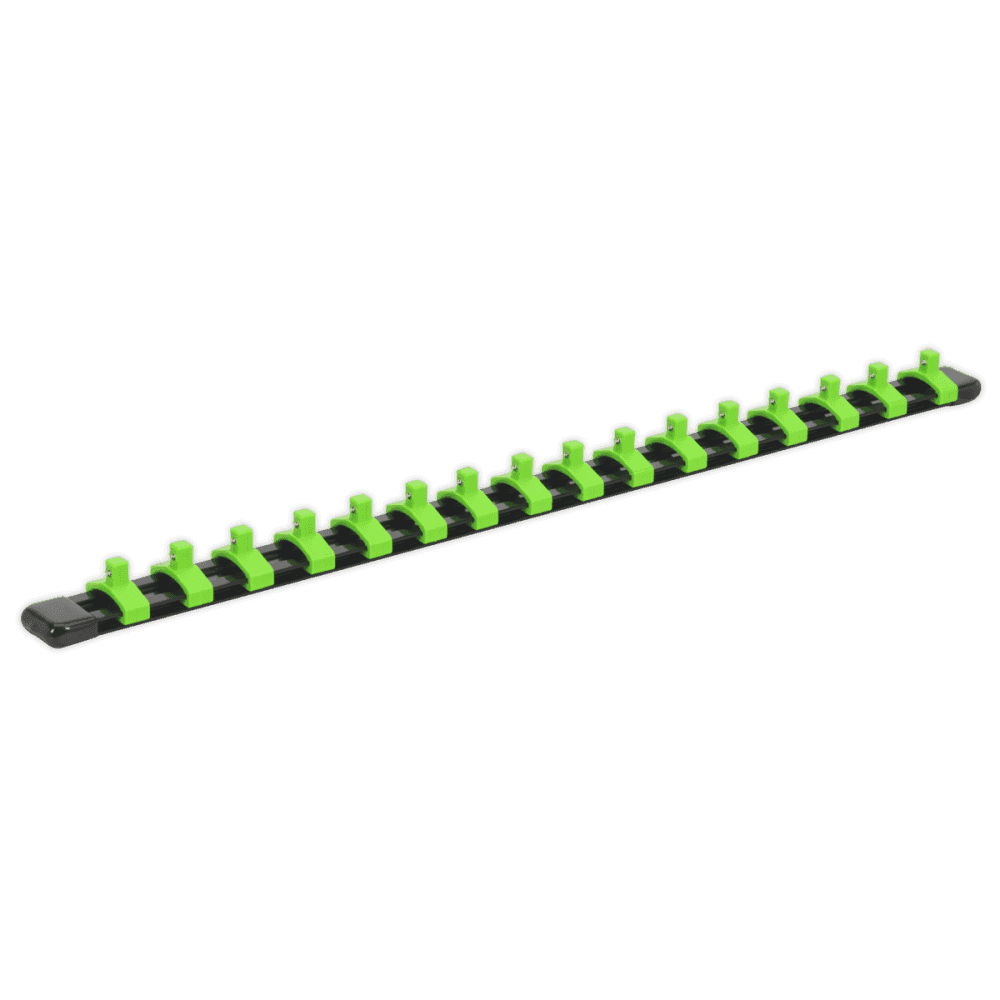 Sealey Socket Retaining Rail with 16 Clips 1/4"Sq Drive Model No- AK27052HV