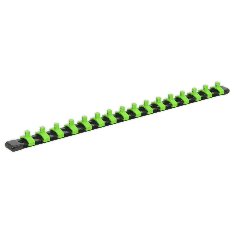 Sealey Socket Retaining Rail with 16 Clips 1/4"Sq Drive Model No- AK27052HV