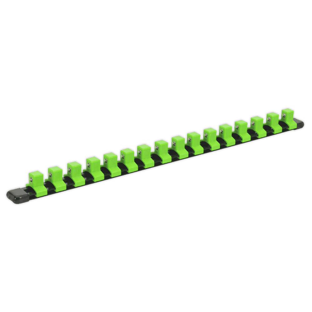 Sealey Socket Retaining Rail with 16 Clips 1/2"Sq Drive Model No- AK27054HV