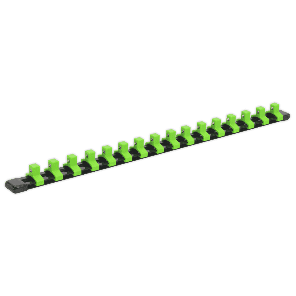 Sealey Socket Retaining Rail with 16 Clips 3/8"Sq Drive Model No- AK27053HV