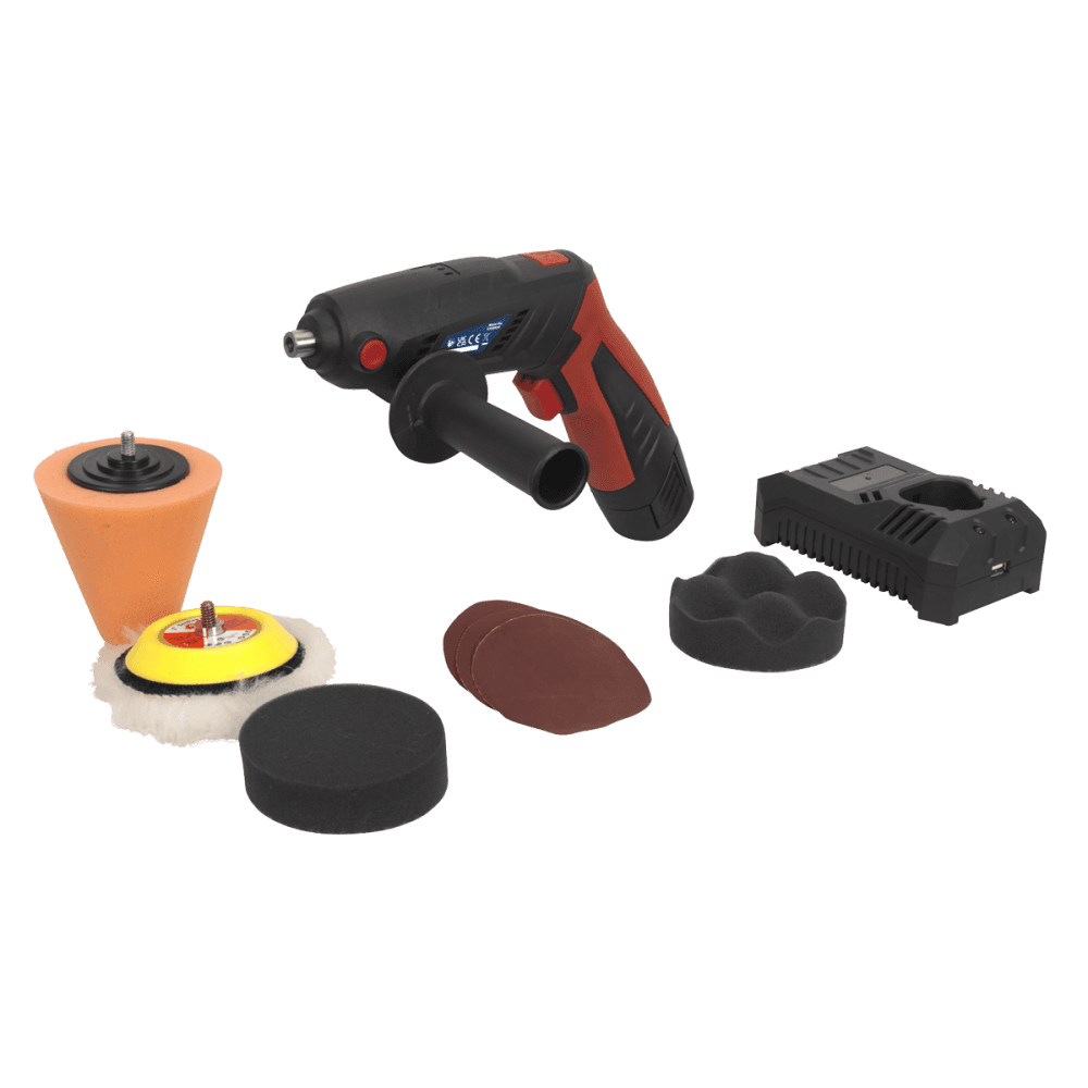 Sealey Cordless Mini Sander/Polisher Kit 10.8V Model No- CP2812V
