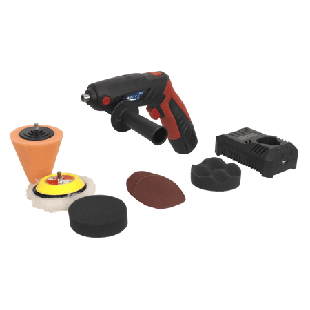 Sealey Cordless Mini Sander/Polisher Kit 10.8V Model No- CP2812V