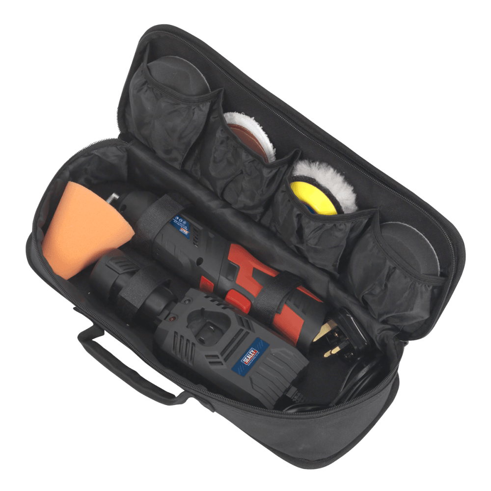 Sealey Cordless Mini Sander/Polisher Kit 10.8V Model No- CP2812V