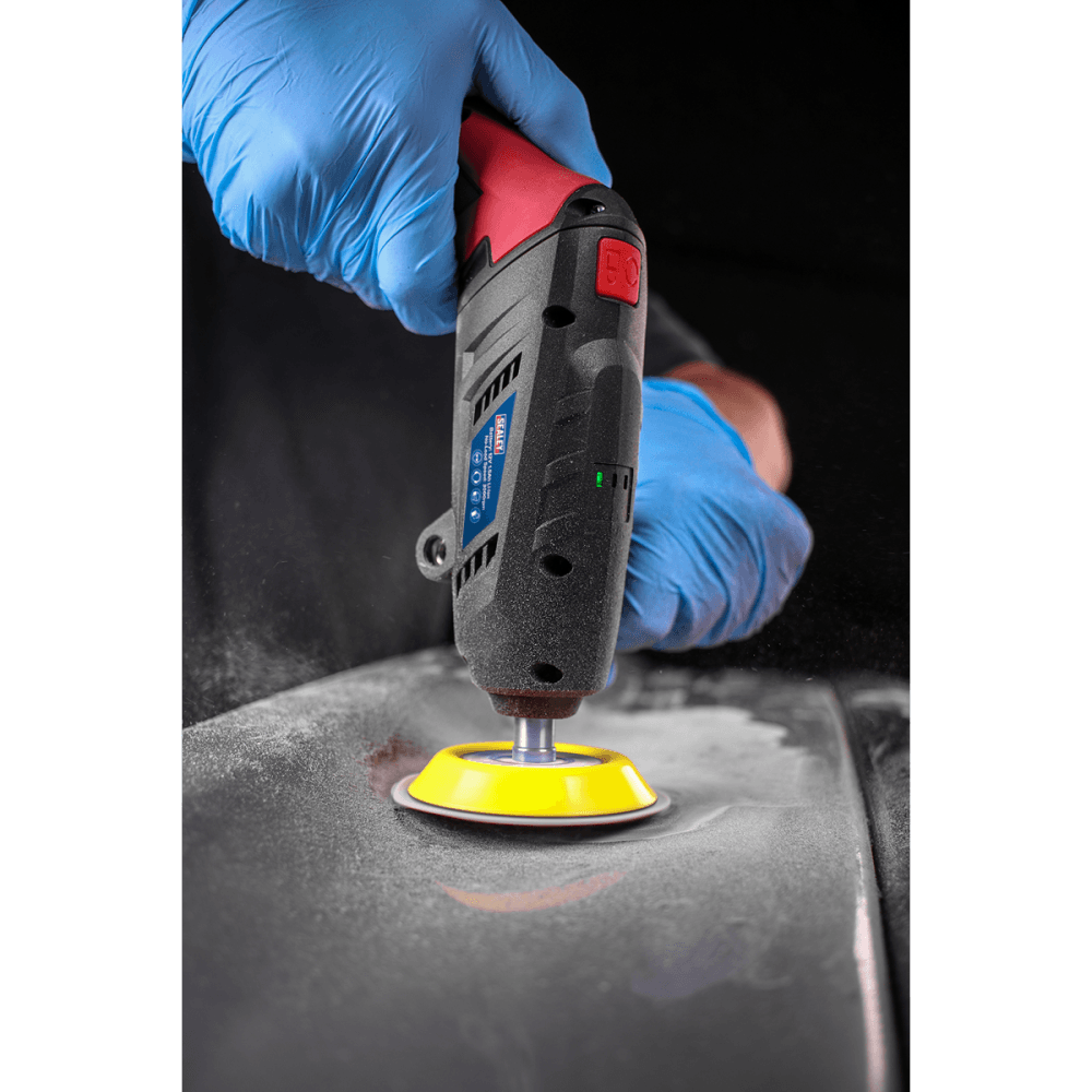 Sealey Cordless Mini Sander/Polisher Kit 10.8V Model No- CP2812V
