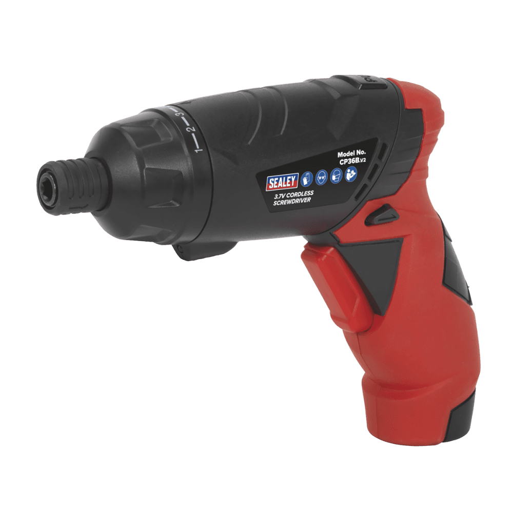 Sealey Cordless Screwdriver Set 26pc 3.7V Lithium-ion Model No- CP36B