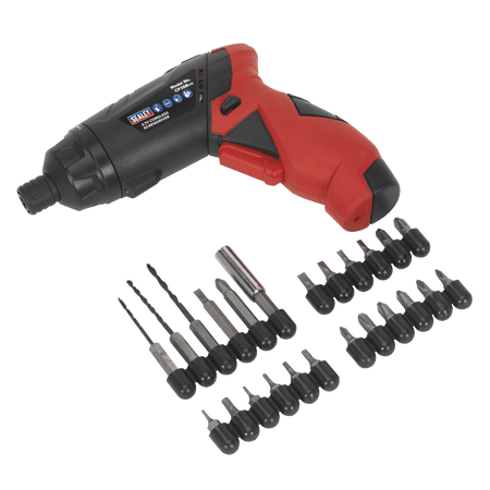 Sealey Cordless Screwdriver Set 26pc 3.7V Lithium-ion Model No- CP36B