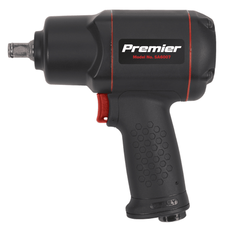 Sealey Air Impact Wrench 1/2"Sq Drive Twin Hammer Model No- SA6007