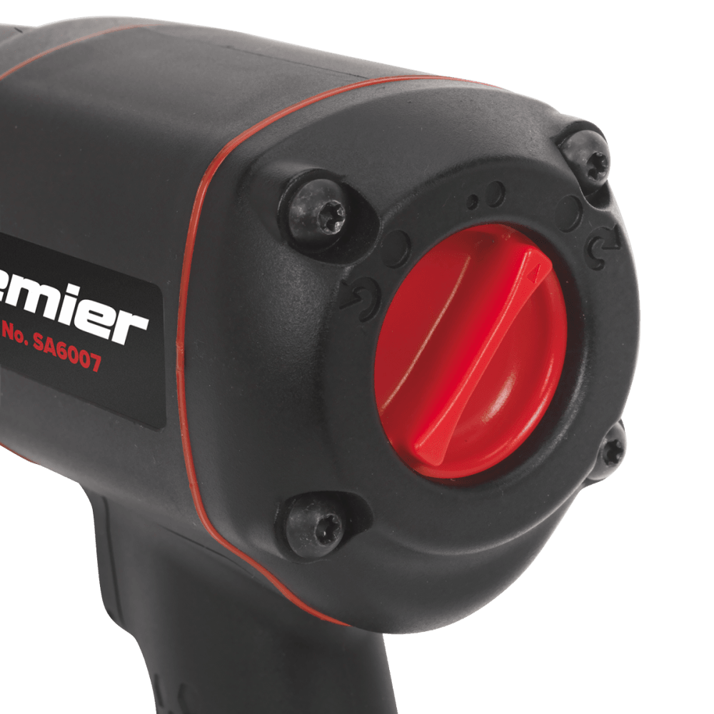Sealey Air Impact Wrench 1/2"Sq Drive Twin Hammer Model No- SA6007