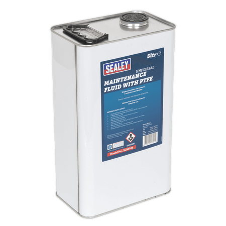 Sealey Universal Maintenance Fluid with PTFE 5ltr Model No- SCS0105