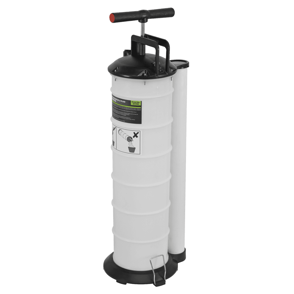 Vacuum Oil & Fluid Extractor Manual 6.5ltr Model No- S01169