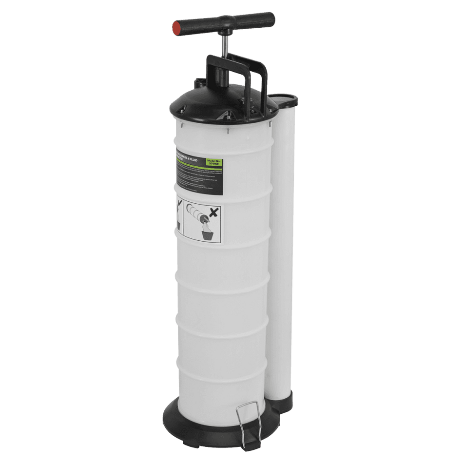 Vacuum Oil & Fluid Extractor Manual 6.5ltr Model No- S01169