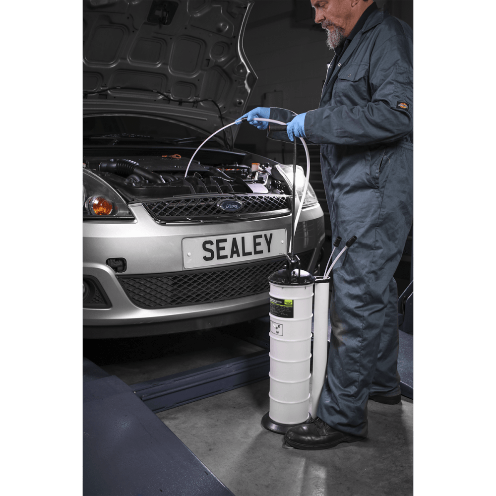 Vacuum Oil & Fluid Extractor Manual 6.5ltr Model No- S01169