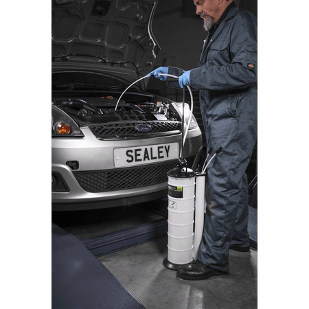 Vacuum Oil & Fluid Extractor Manual 6.5ltr Model No- S01169