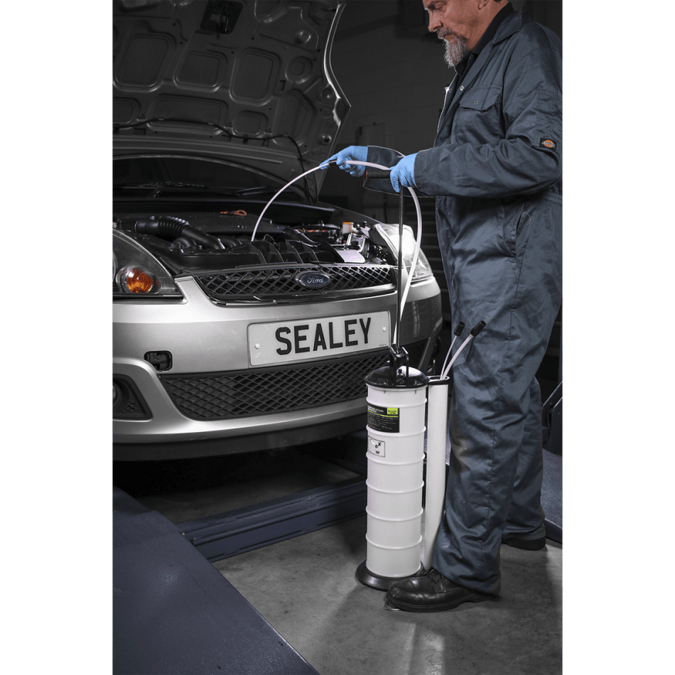 Vacuum Oil & Fluid Extractor Manual 6.5ltr Model No- S01169