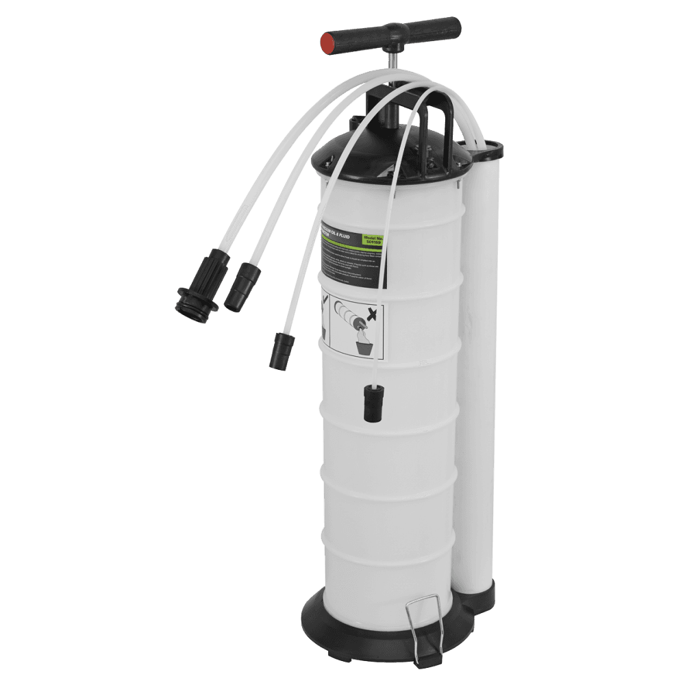 Vacuum Oil & Fluid Extractor Manual 6.5ltr Model No- S01169