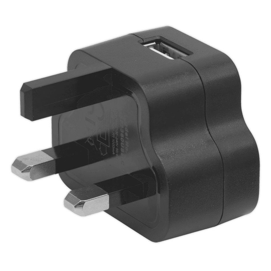Sealey USB Mains Charger 5V-1A Model No- 23038