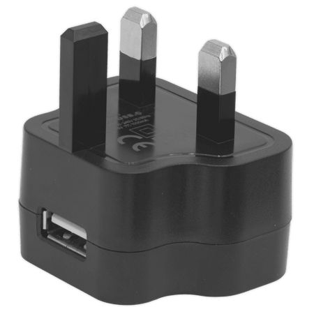 Sealey USB Mains Charger 5V-1A Model No- 23038
