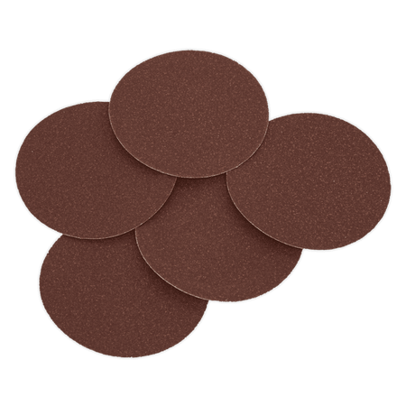 Sealey Sanding Disc 125mm 80Grit Adhesive Backed Pack of 5 Model No- 23025