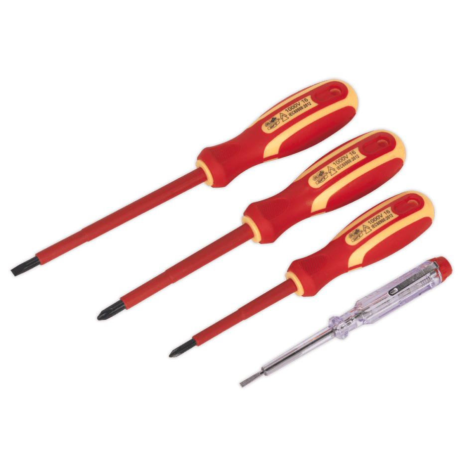 Siegen Electrician's Screwdriver Set 4pc VDE Approved Model No- 22858