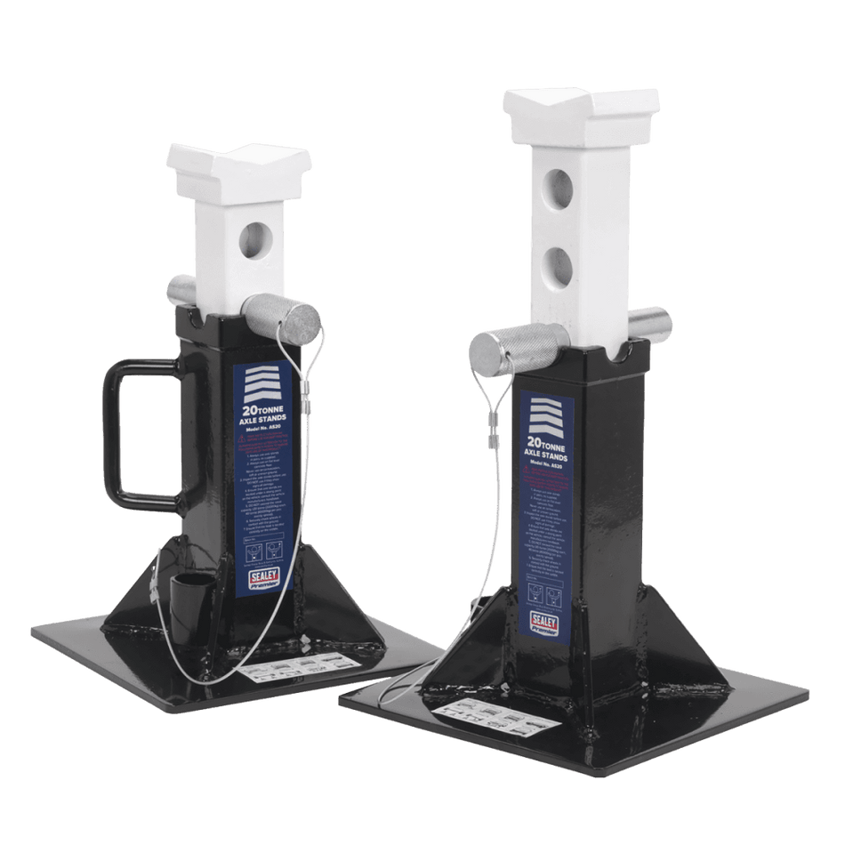 Sealey Axle Stands (Pair) 20tonne Capacity per Stand Model No- 22771