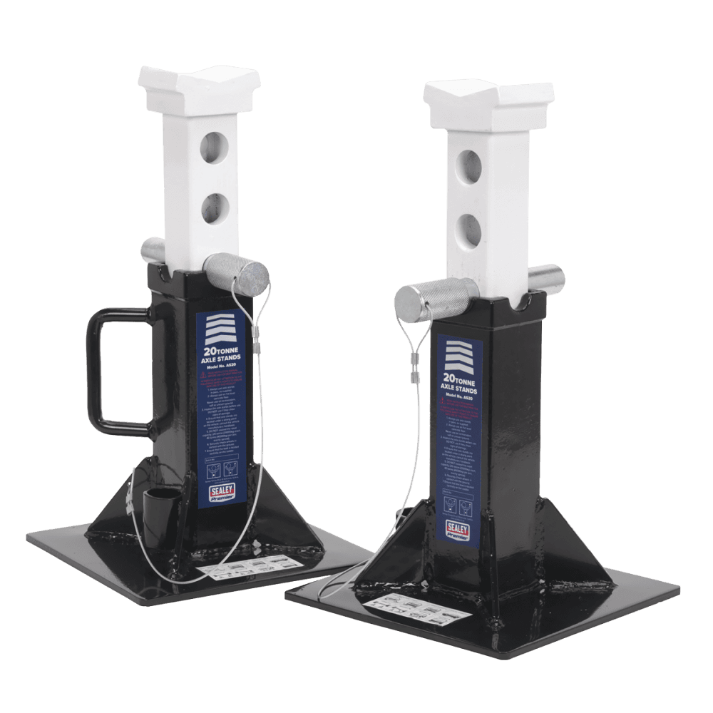 Sealey Axle Stands (Pair) 20tonne Capacity per Stand Model No- 22771