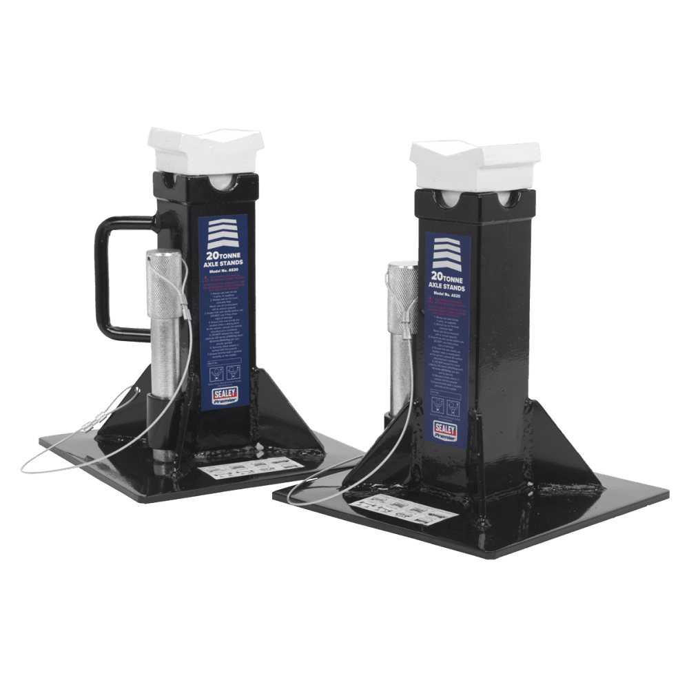 Sealey Axle Stands (Pair) 20tonne Capacity per Stand Model No- 22771