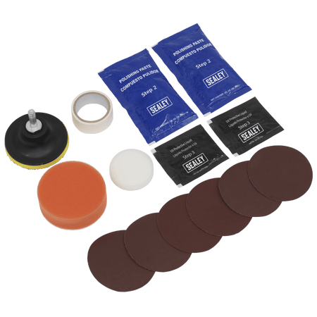 Sealey Headlight Restoration Kit Model No-HRK01