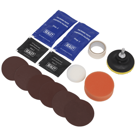 Sealey Headlight Restoration Kit Model No-HRK01