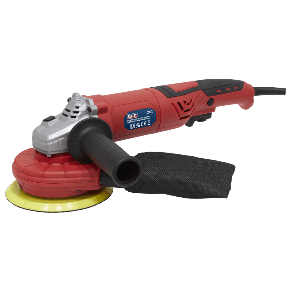 Sealey 150mm Dual Action Variable Speed Dust-Free Sander 750W/230V Model No-DAS151