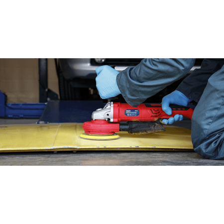 Sealey 150mm Dual Action Variable Speed Dust-Free Sander 750W/230V Model No-DAS151